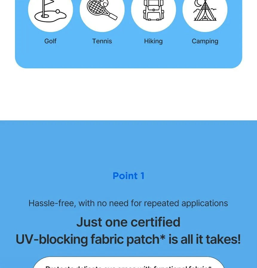Outdoor Cool Patch: Melasma-Friendly Sun Protection
