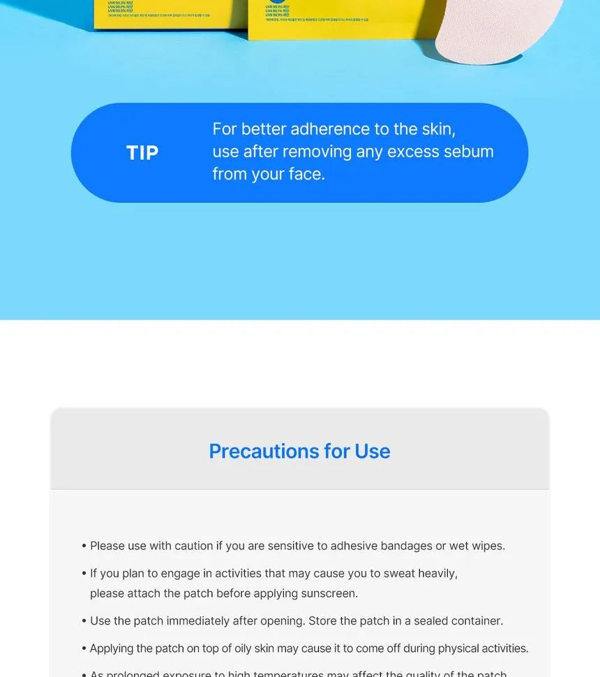 Outdoor Cool Patch: Melasma-Friendly Sun Protection