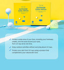 Outdoor Cool Patch: Melasma-Friendly Sun Protection